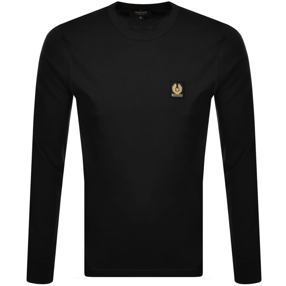 Alternative Image for ProductBelstaff Logo Long Sleeve T Shirt Black1